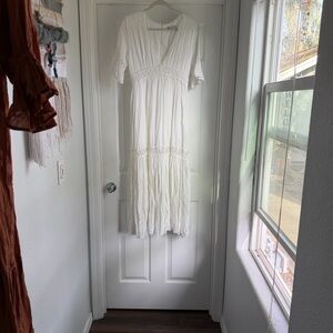 Baltic Born White Maxi Dress